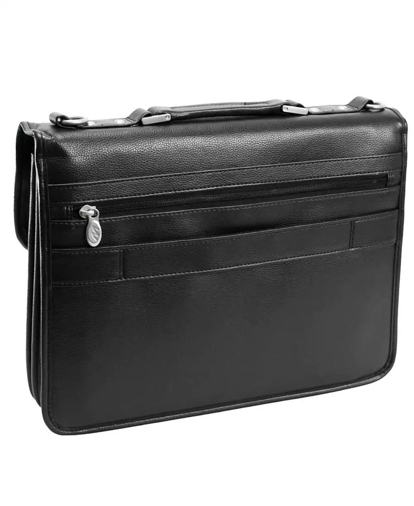 McKlein Chicago, 15" Patented Detachable -Wheeled Laptop Briefcase 9