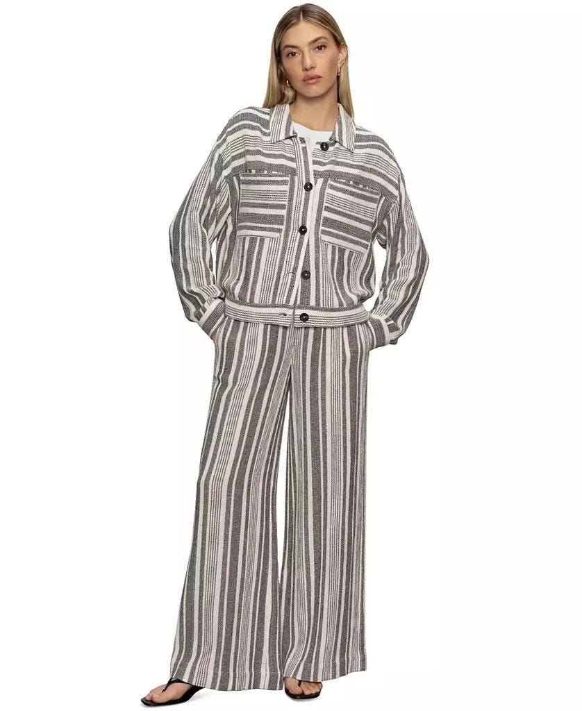 Sanctuary Women's Shoreside Cotton Button-Front Jacket 1