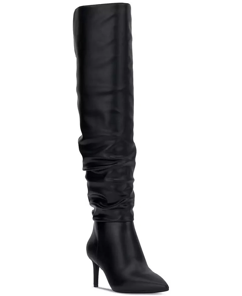 INC International Women's Damoni Mid-Heel Over-the-Knee Boots, Created for Macy's 1