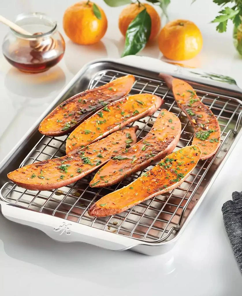 Hestan Provisions Oven Bond Try-plyl Half Sheet Cooling Rack 2-Piece Set 3
