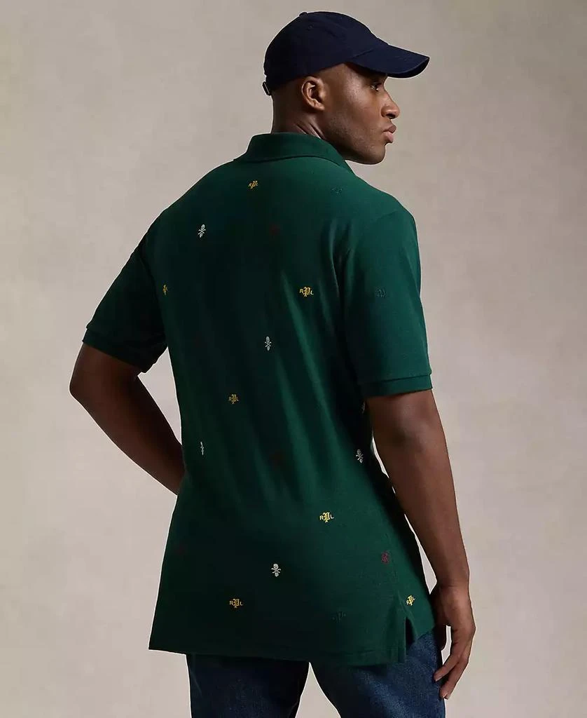 Ralph Lauren Men's Big & Tall Embroidered Mesh Polo Shirt 2