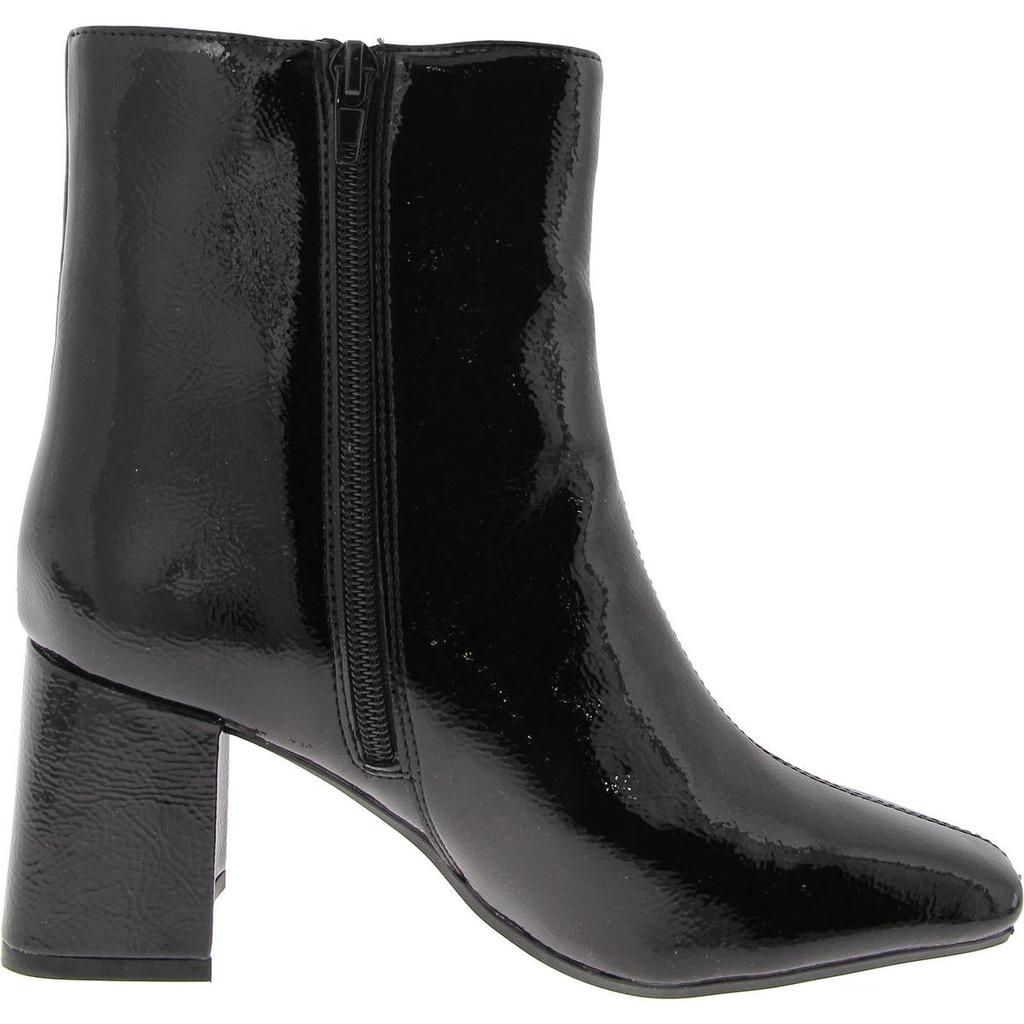 On 34th Margo Womens Patent Square Toe Booties