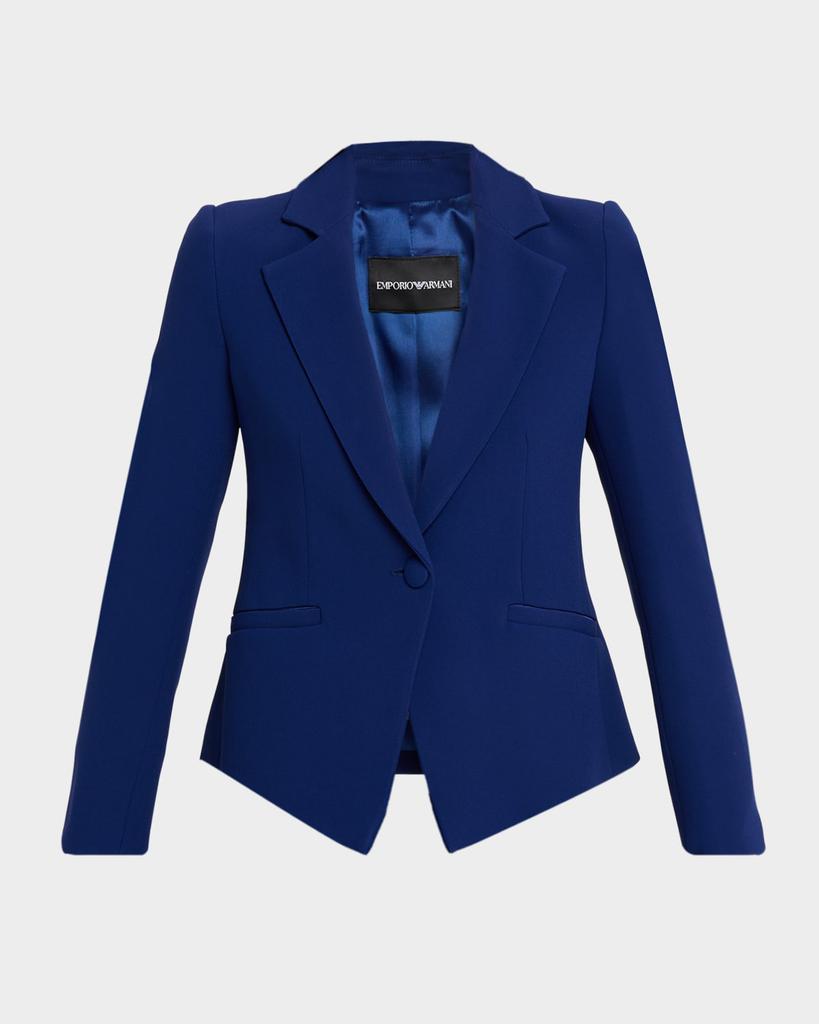 Emporio Armani Single-Button Cutaway Blazer