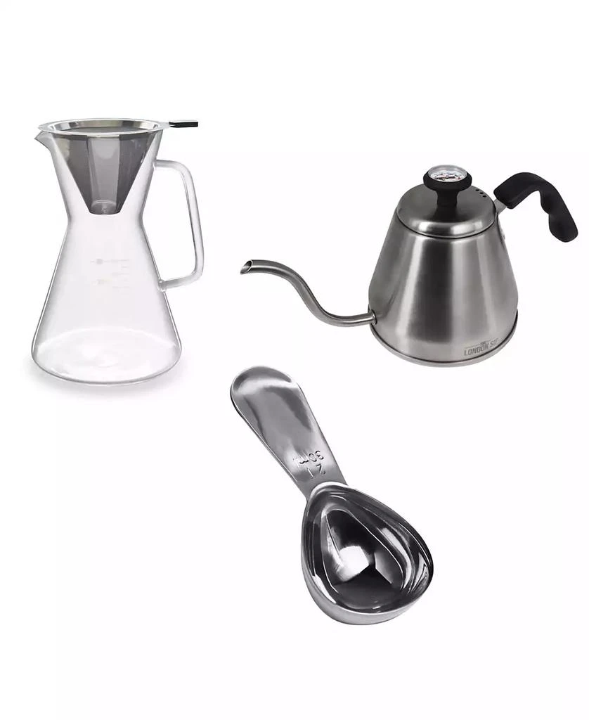 London Sip Pour Over Coffee Set, 3 Piece 1
