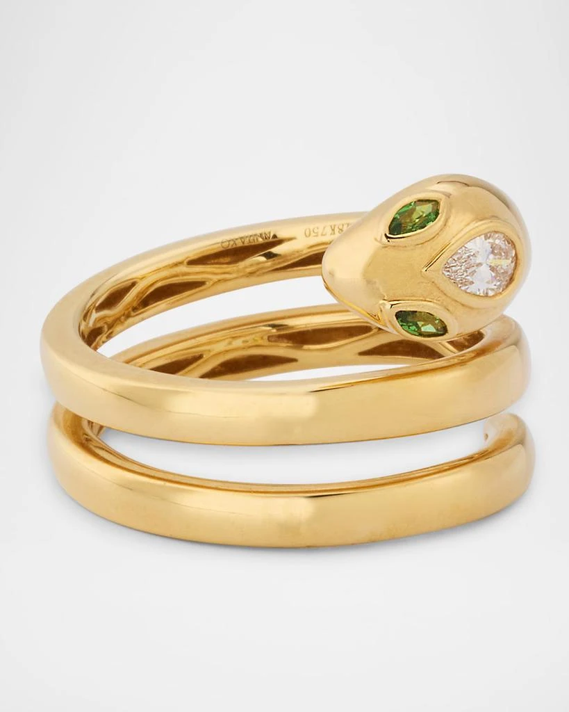 Anita Ko 18K Yellow Gold Snake Coil Ring 4