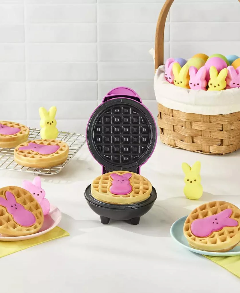 Dash x Peeps Bunny Mini Waffle Maker 5