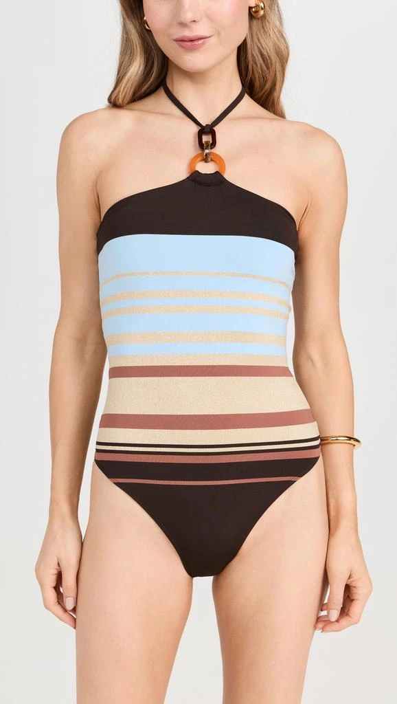 Ramy Brook Striped May One Piece 4