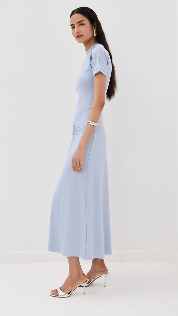 Victoria Beckham Gathered Waist T-Shirt Midi Dress 3