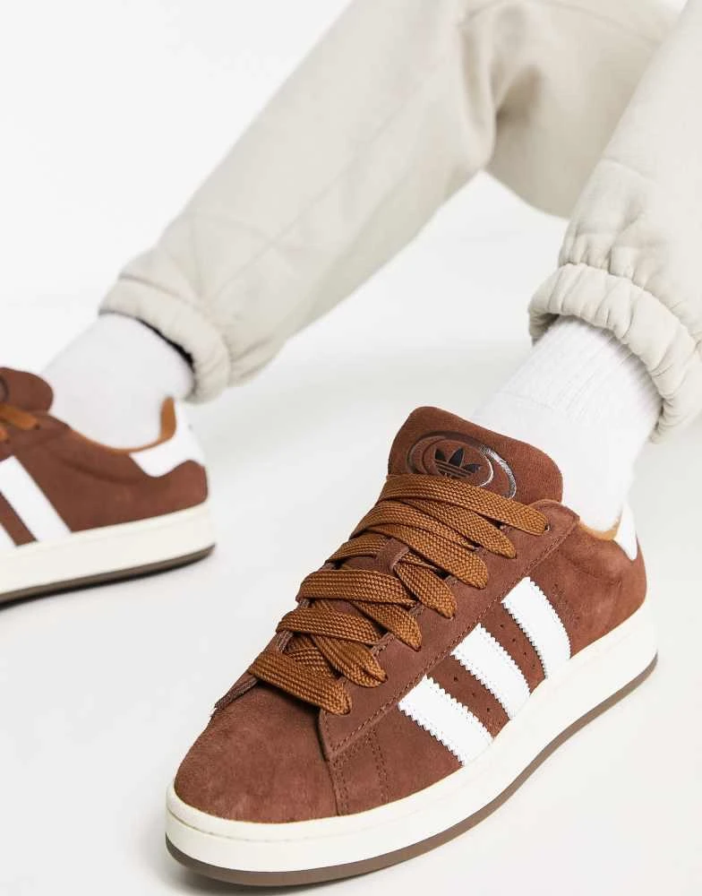 Adidas adidas Originals Campus 00's trainers in brown 4