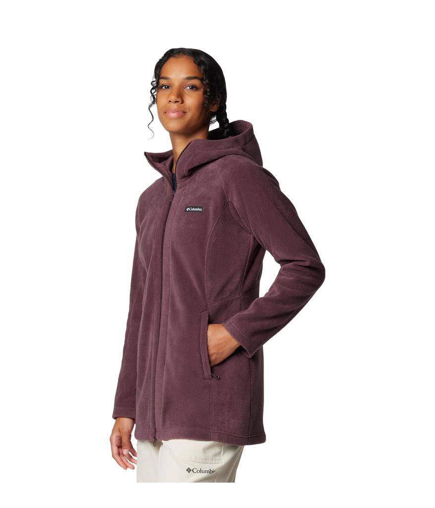 Columbia Women s Benton Springs II Long Hoodie Purple XL