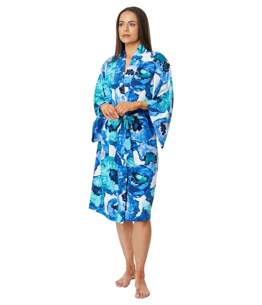 Natori Poppy Satin Robe