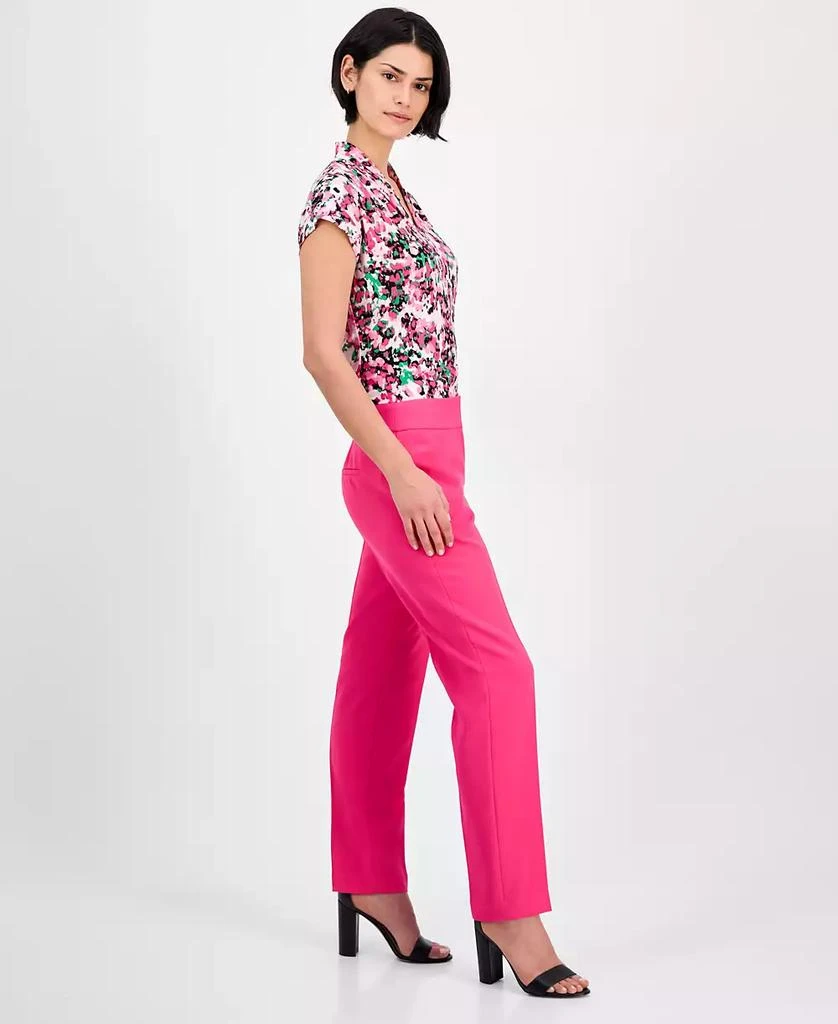 Kasper Women's Stretch-Crepe Straight-Leg Pants, Regular & Petite 6