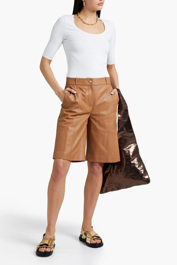 Nobody Denim Luxe ribbed-knit top 2