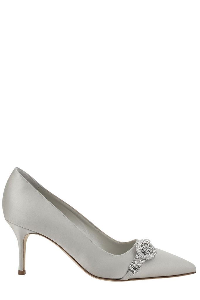 Manolo Blahnik Manolo Blahnik Asapump Embellished Pumps