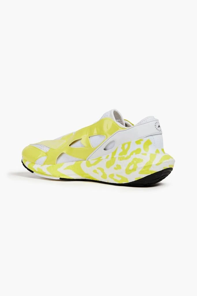 Adidas Ultraboost 22 printed stretch-knit, mesh and faux patent-leather sneakers 3