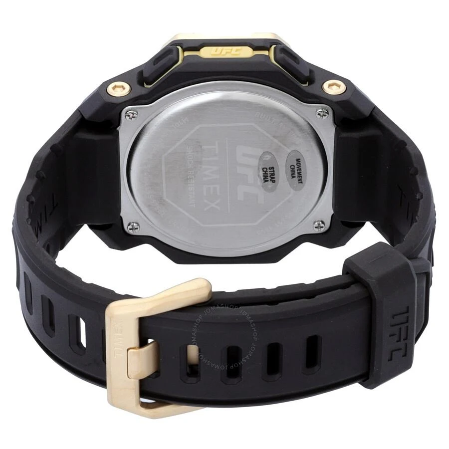 Timex UFC Knockout Alarm Quartz Digital Black Dial Men's Watch TW2V89000 3