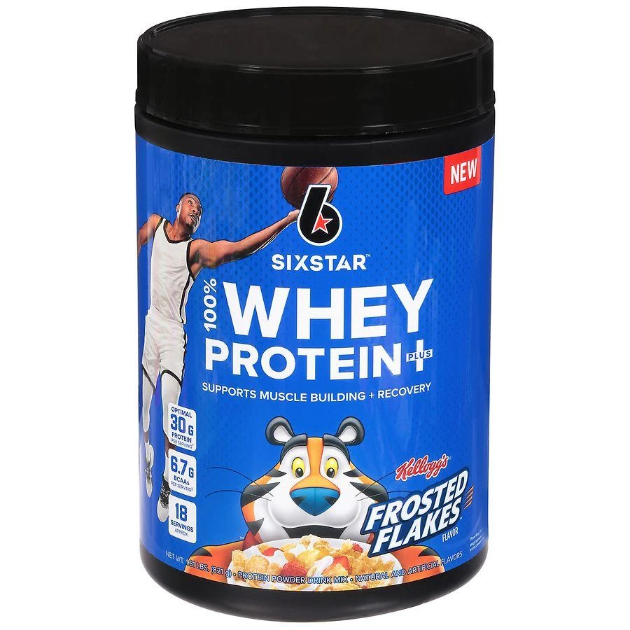 Six Star Whey Protein Plus Protein Powder Frosted Flakes 1