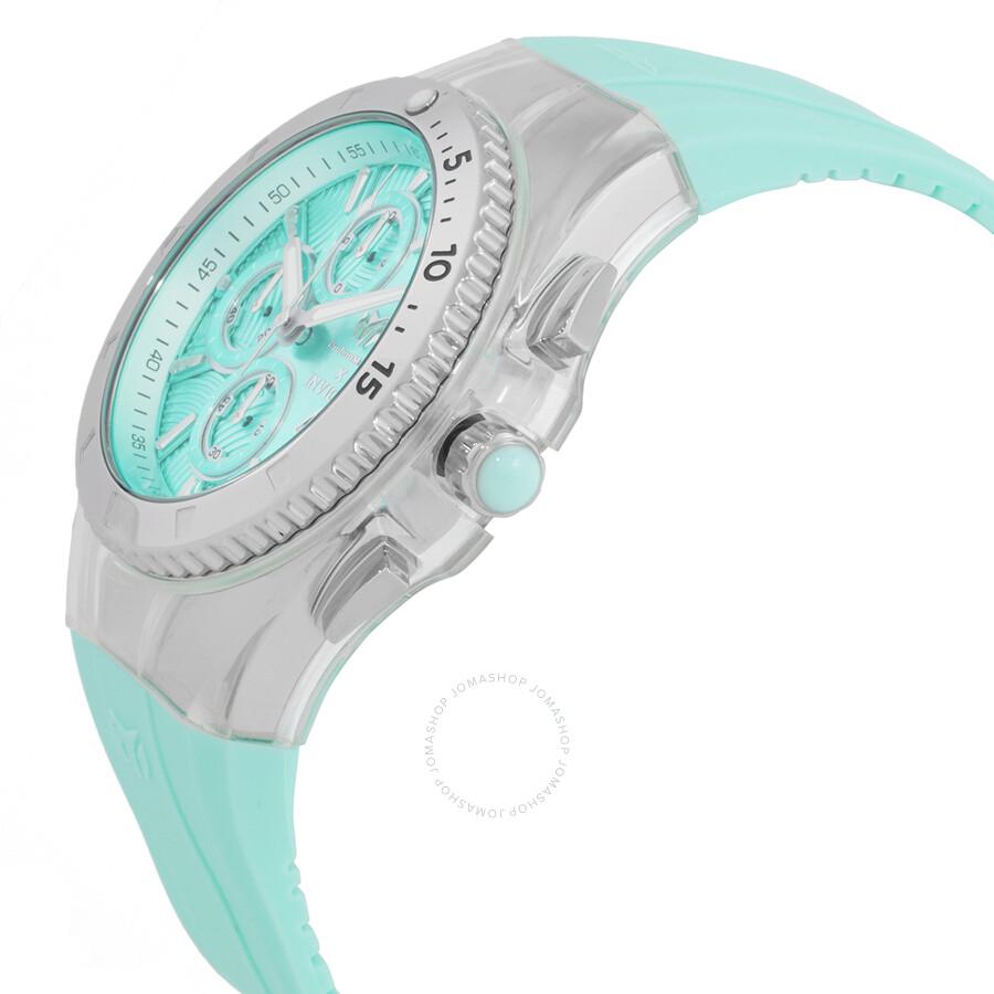 TechnoMarine Air Chronograph Quartz Aqua Blue Dial Men's Watch TM-122001