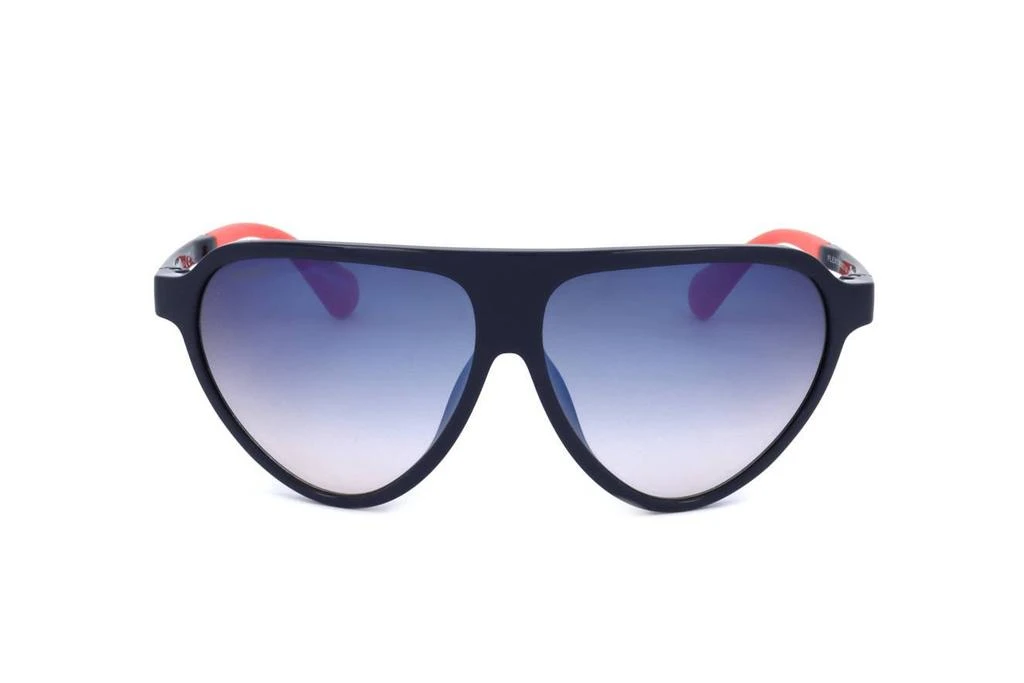 MAX&Co Green Triangle Sunglasses with Gold Arms MAX&Co. Sunglasses - gold dark green/gold-coloured - Zalando main image 3