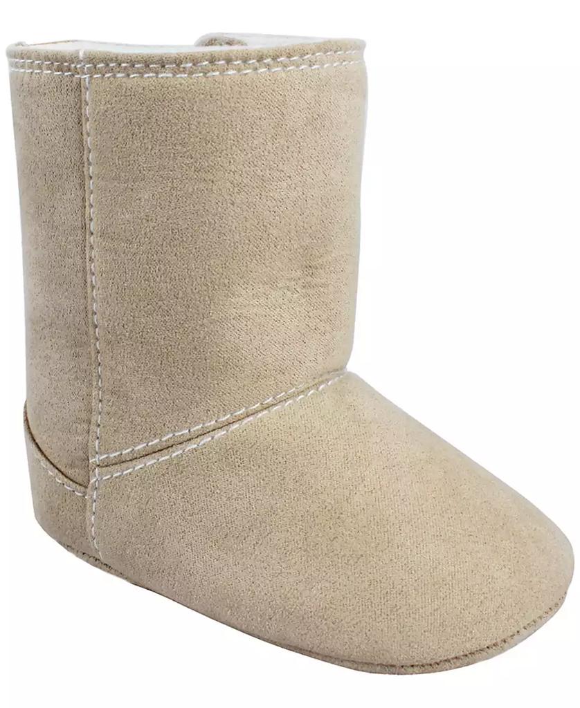 Baby Deer Baby Girl Essential Comfort Suede Cloth Boot