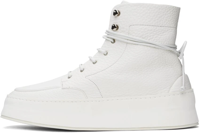 Marsèll White Cassapana Boots 3