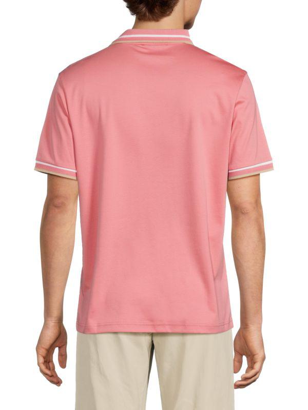 BUGATCHI Short Sleeve Polo