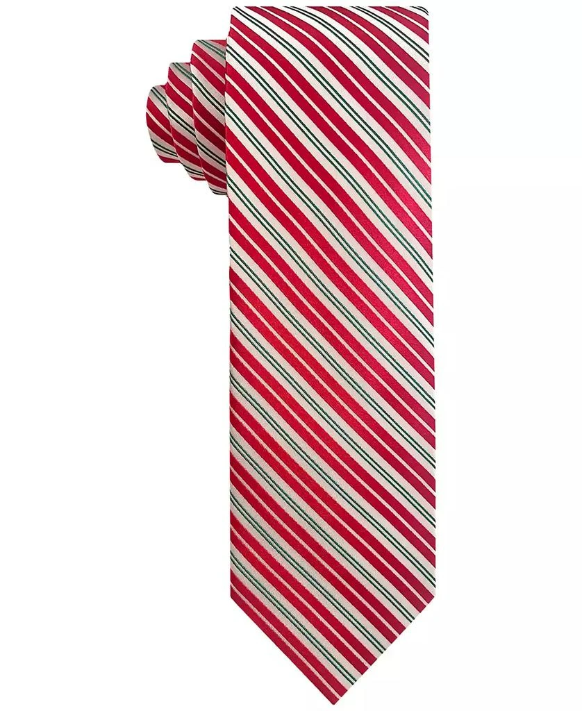 Van Heusen Men's Candy Cane Stripe Tie 1