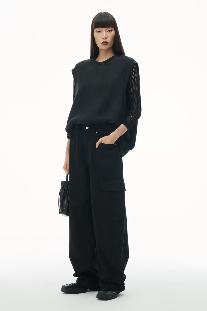 美脚効果【alexanderwang】oversize cago jeans in cotton 4DC1254611486B.jpg