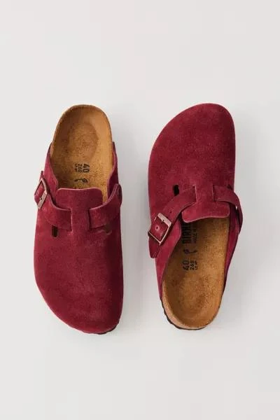 Birkenstock Birkenstock Women's Boston Suede Clog 2