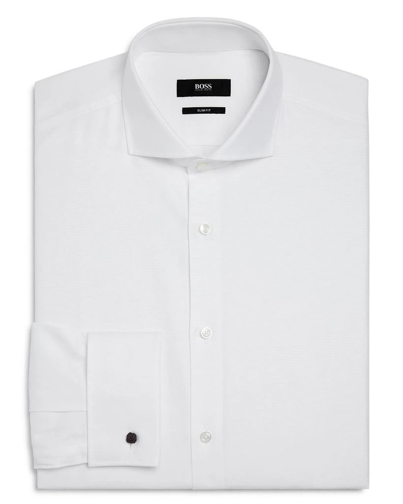 Hugo Boss Solid Slim Fit Dress Shirt 1