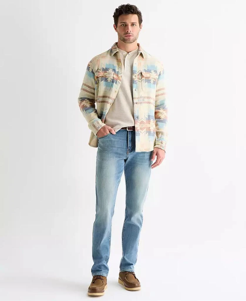 Lucky Brand Men
s Jacquard Utility Shirt 6