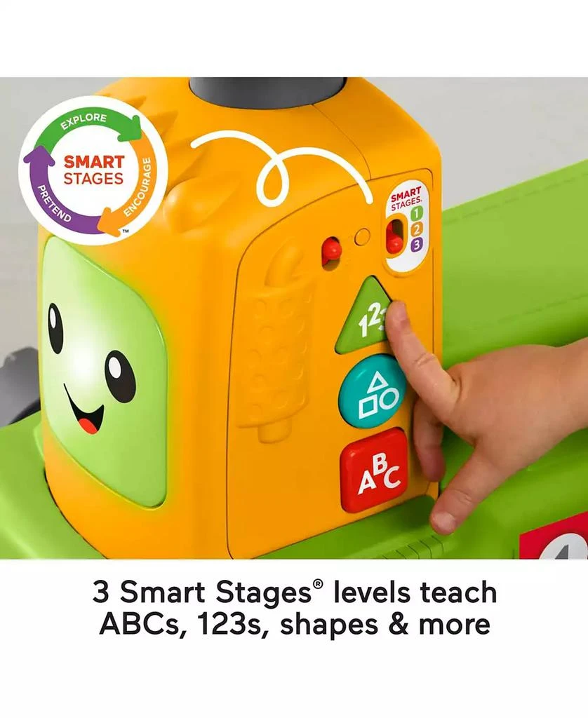 Fisher Price Laugh Learn 4-in-1 Farm to Market Tractor Ride-on Learning Toy 5