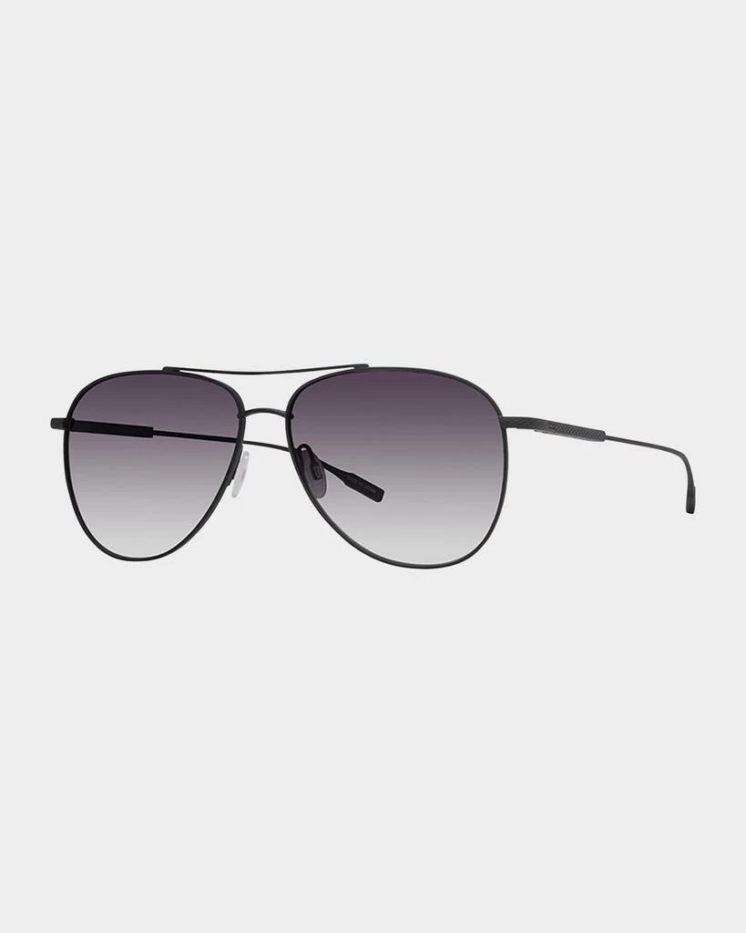 Barton Perreira Trask Titanium Aviator Sunglasses 2