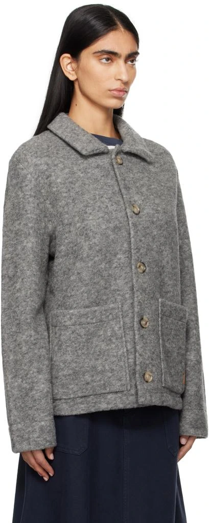 A.P.C. Gray Thais Jacket 2