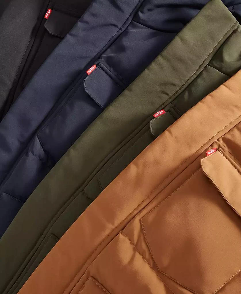 Levi's Men's Quilted Hooded Puffer Jacket 5