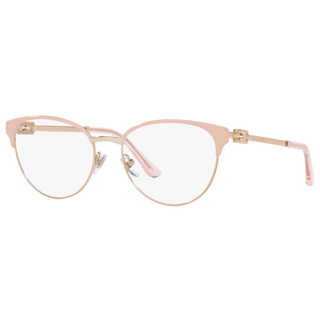 BVLGARI Bulgari Women's Rose Gold Cat-Eye Opticals