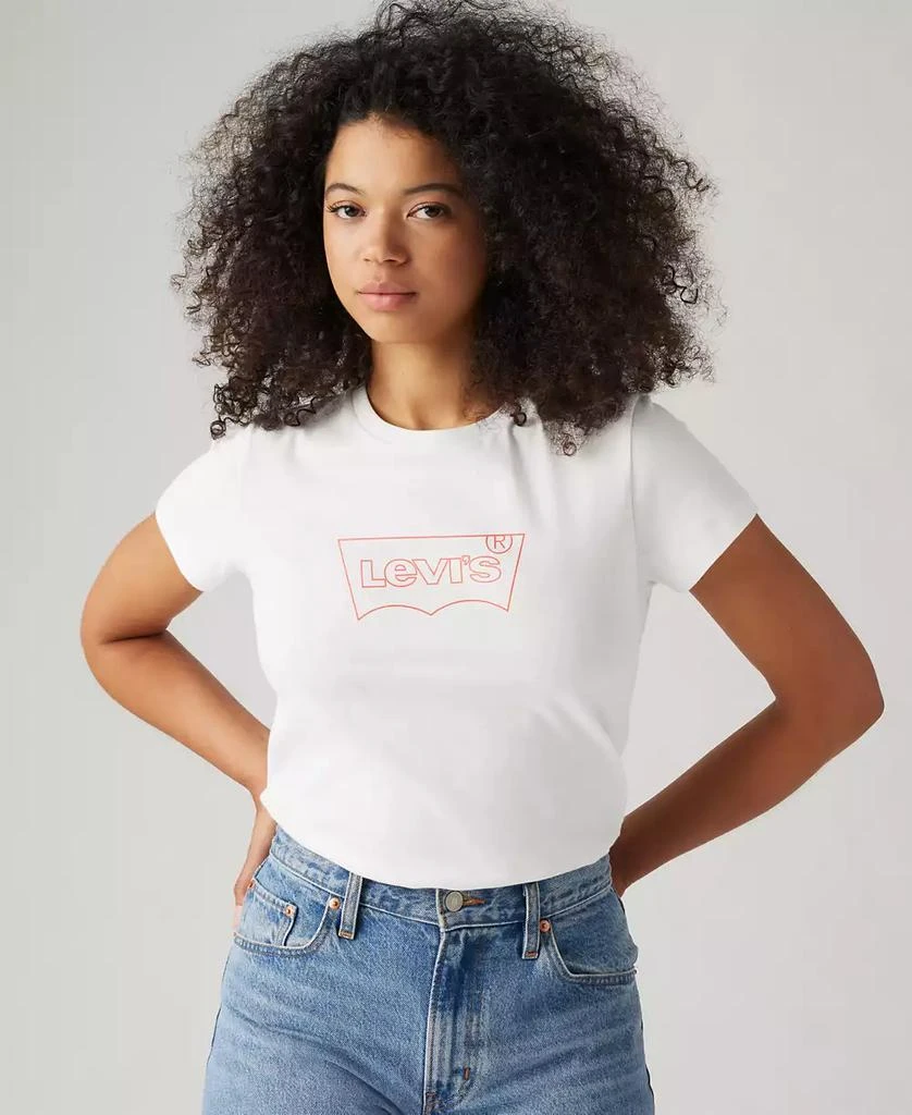 Levi's Women's Perfect Graphic Logo Cotton T-shirt 14