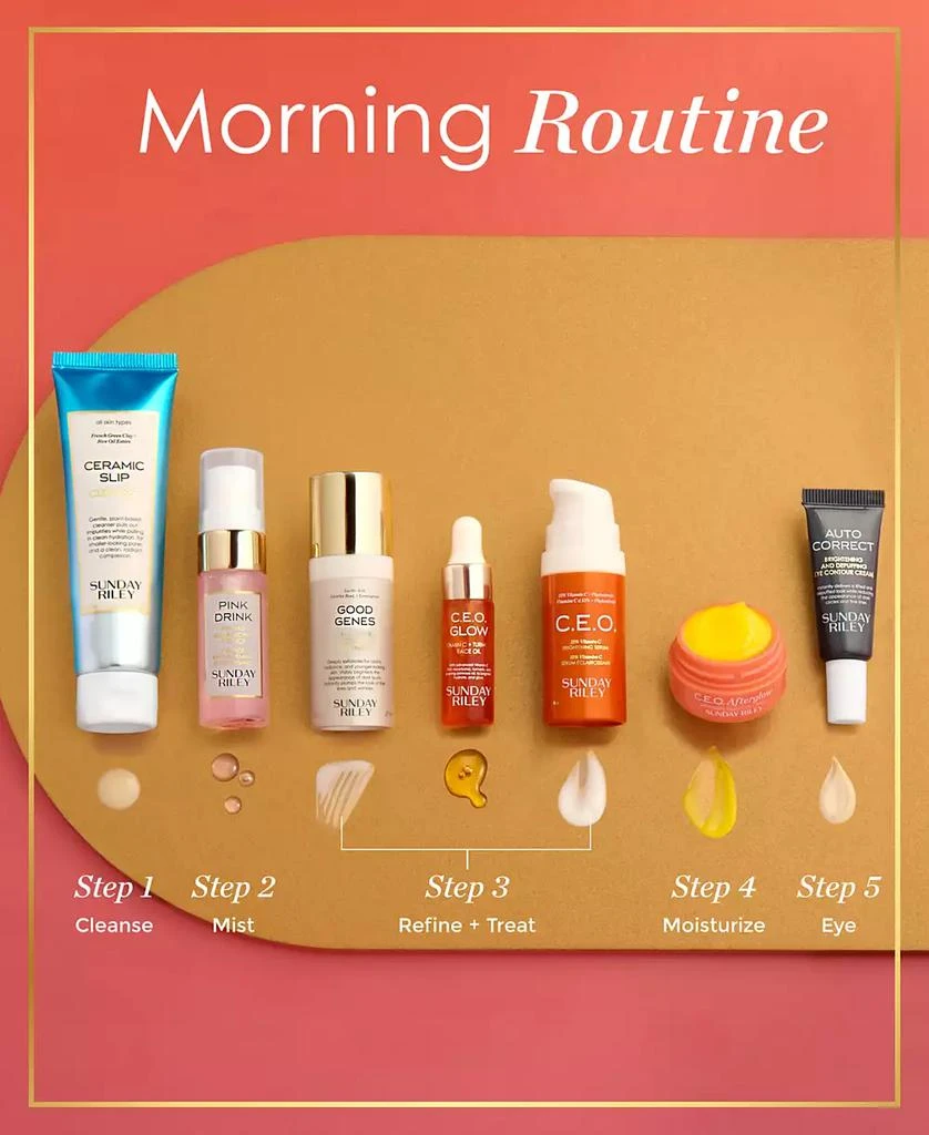 Sunday Riley 8-Pc. Mini Wake Up With Me Skincare Set 3
