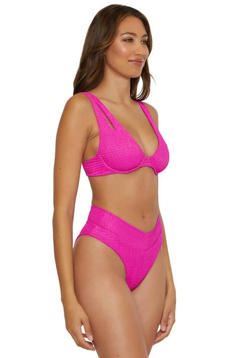 Becca Luminous High Waisted Swim Bottoms 3