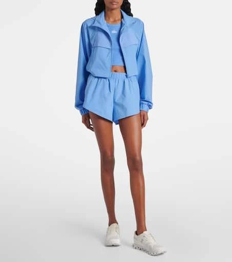 Alo Aspire cotton-blend jersey crop top 2