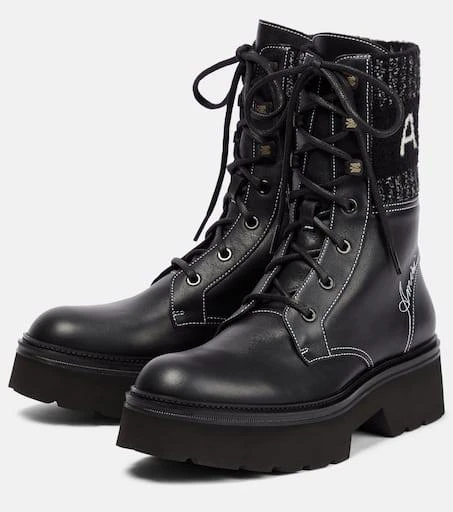 AMIRI Leather lace-up boots 5