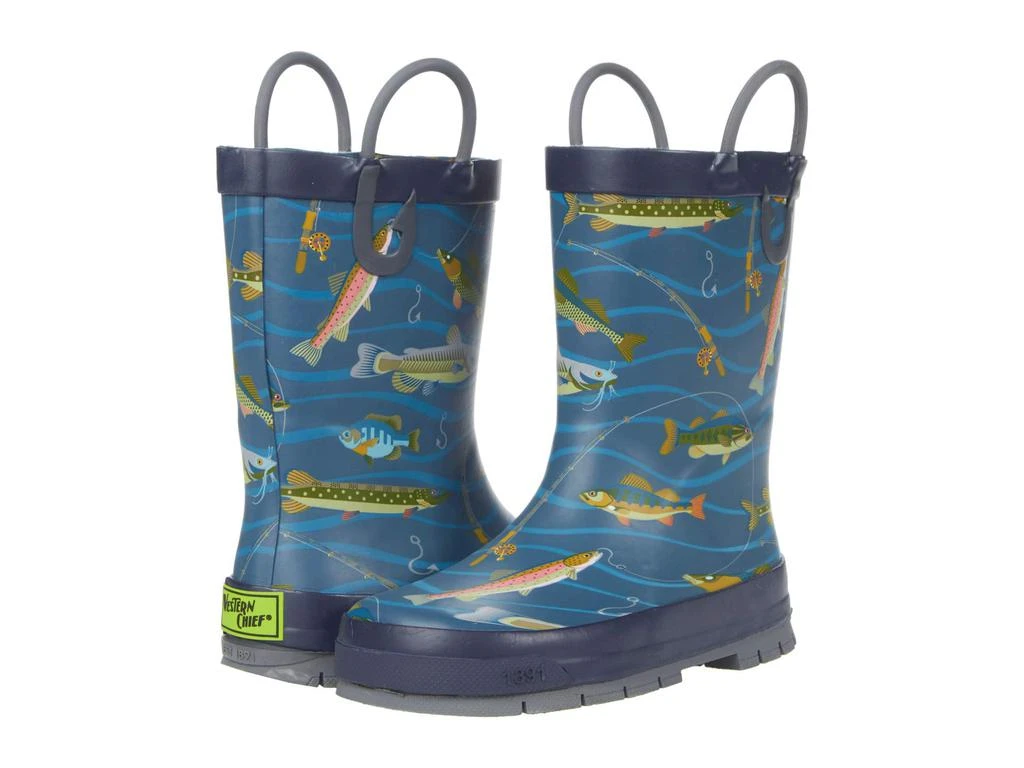 Western Chief Gone Fish'n Rain Boots (Toddler/Little Kid/Big Kid) 1