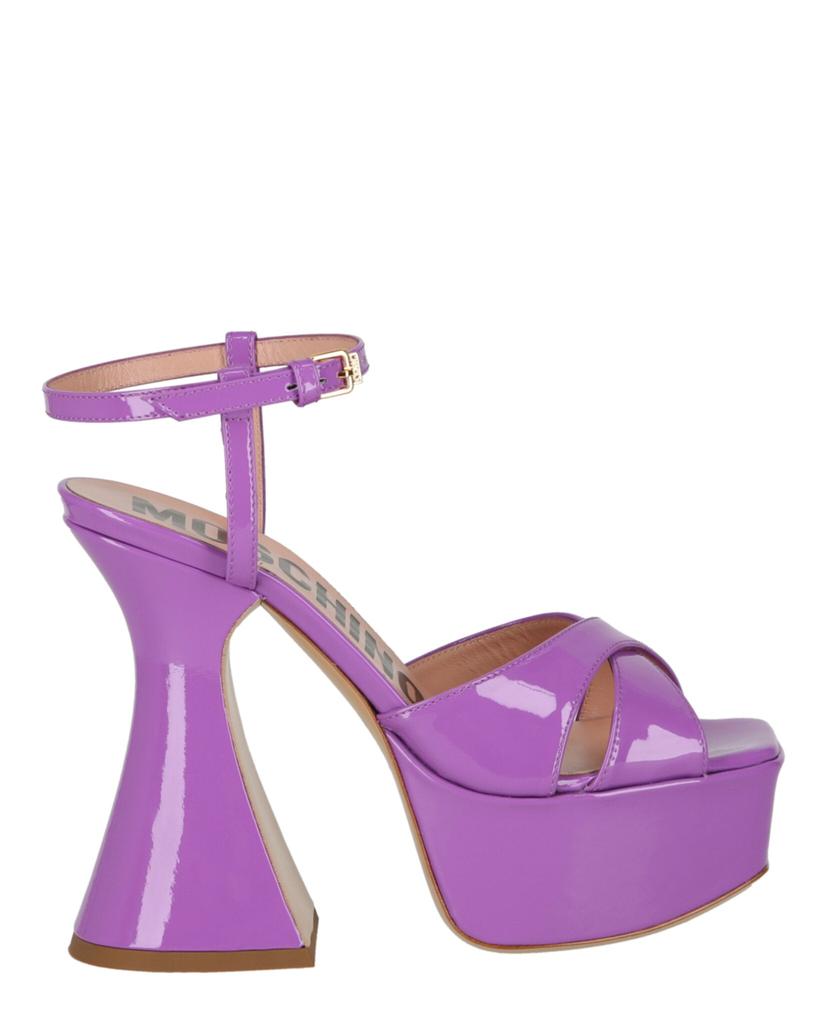Moschino Moschino Maxi Crystal Slingbacks - Sandals