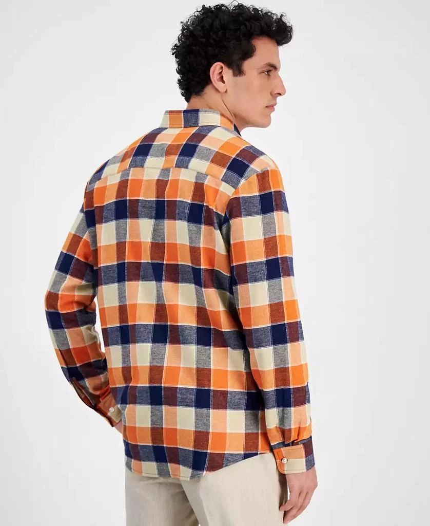 Club Room Men's Regular-Fit Plaid Flannel Shirt, Created for Macy's 2