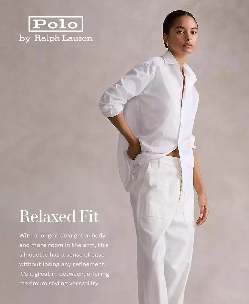 Ralph Lauren Women's Relaxed-Fit Oxford Shirt 5