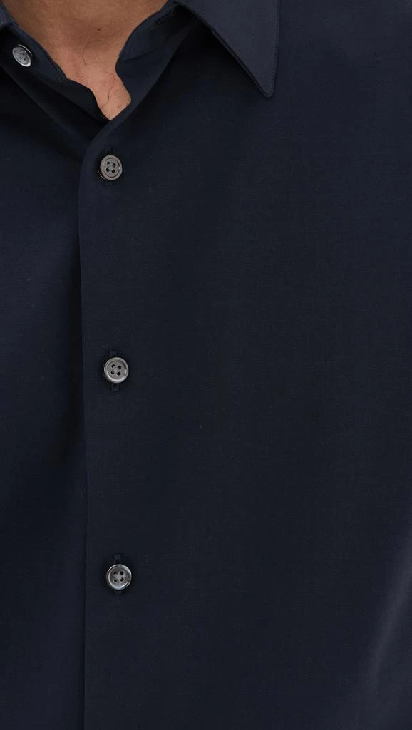 Theory Structure Knit Irving Short Sleeve Shirt 5