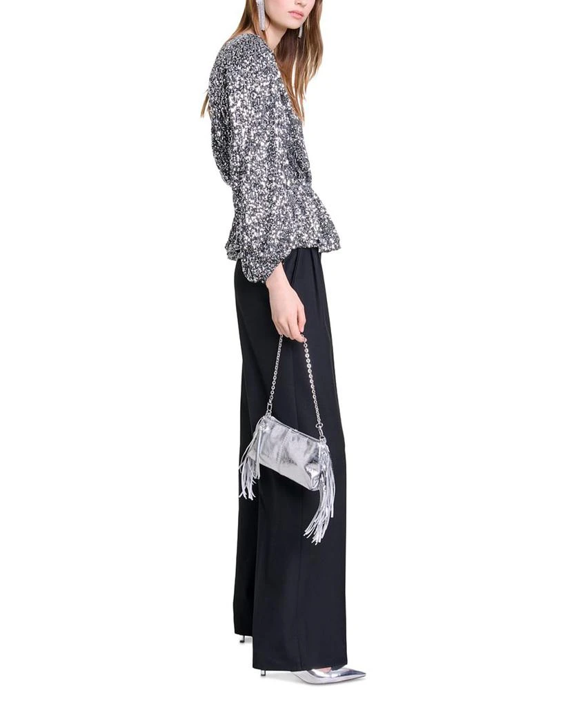Maje Lanaly Sequined Top 9