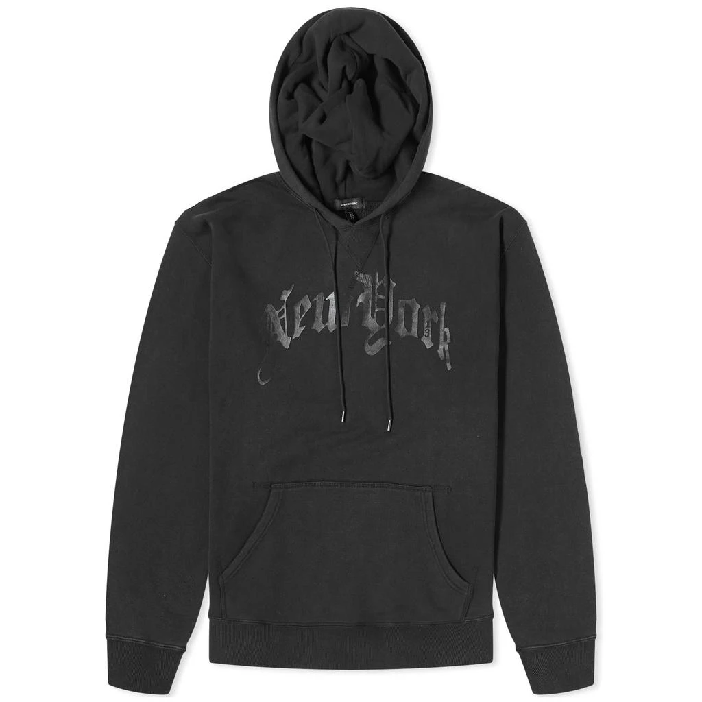 R13 R13 New York Oversized Hoodie 1