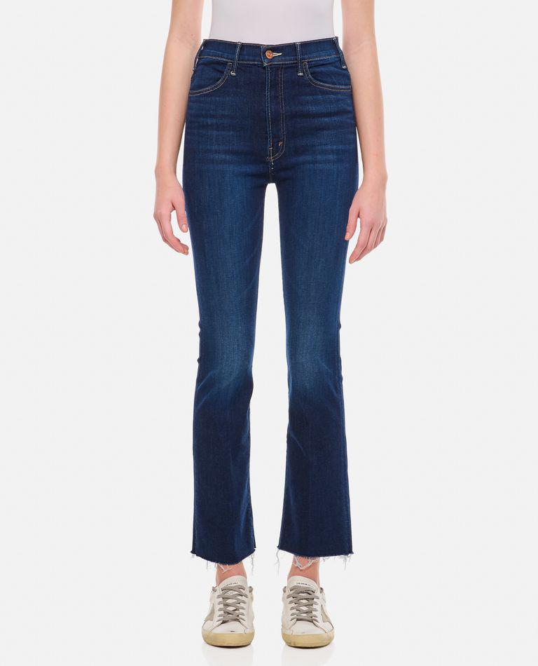 MOTHER The Hustler Flood Fray Denim Pants