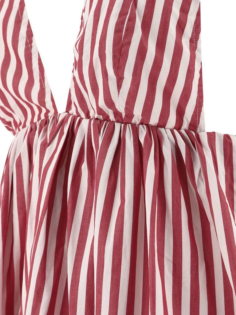 Ganni Ganni Striped Midi Dress 4